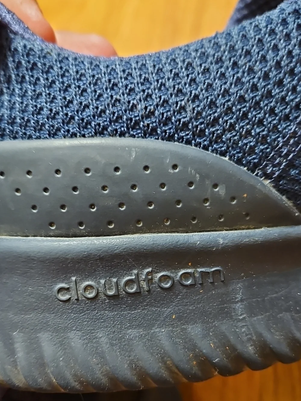 Adidas Cloudfoam Ultimate Navy Blue Shoes Size 10